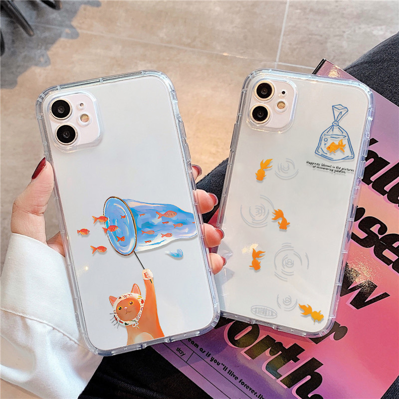 Casing HP Transparan Motif Ika - Apple Iphone 15 ulasan dan harga