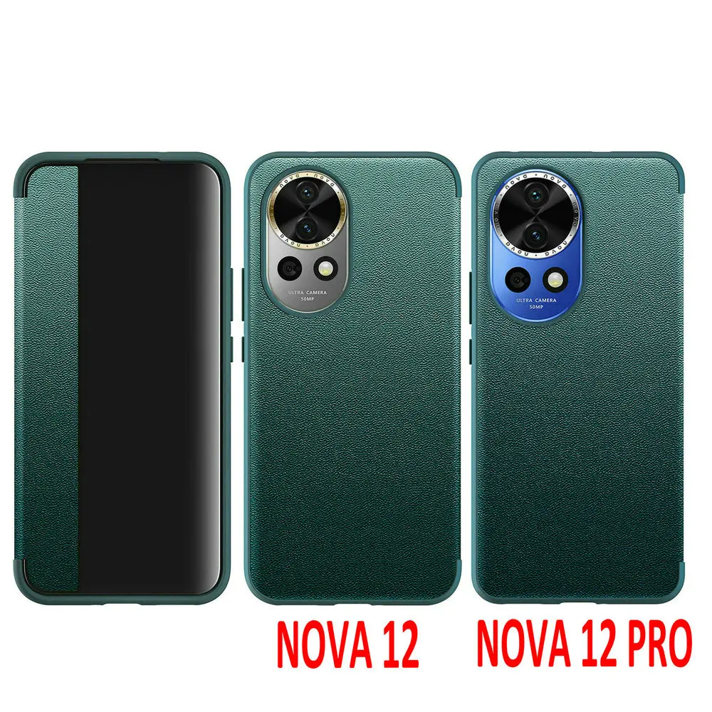 Casing Flip buku jendela kulit - Huawei Nova 12 ulasan dan harga