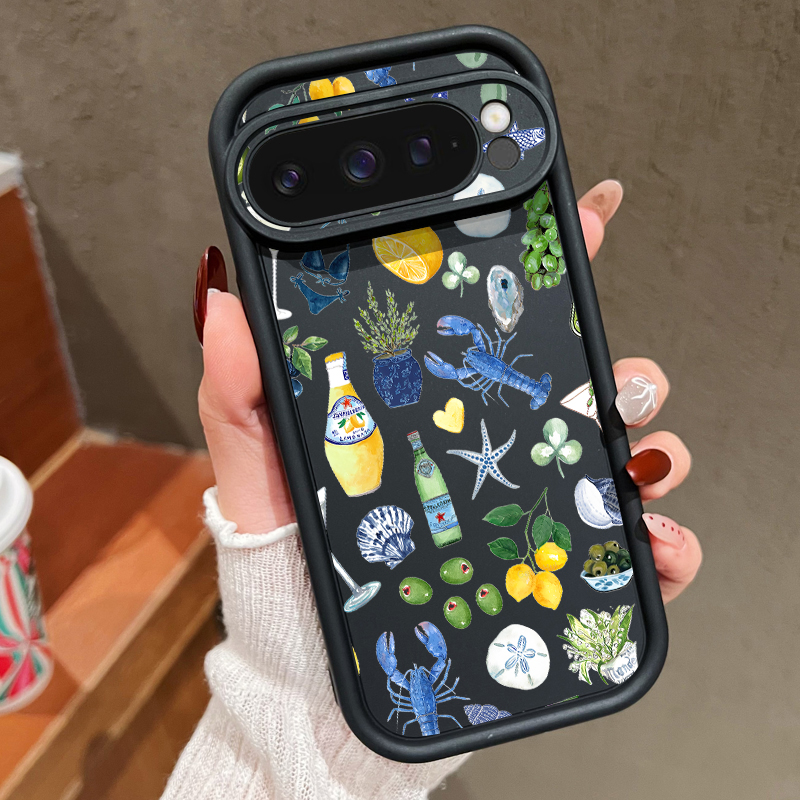 Casing Ponsel TPU Bermotif Pau - Google Pixel 9 Pro ulasan dan harga