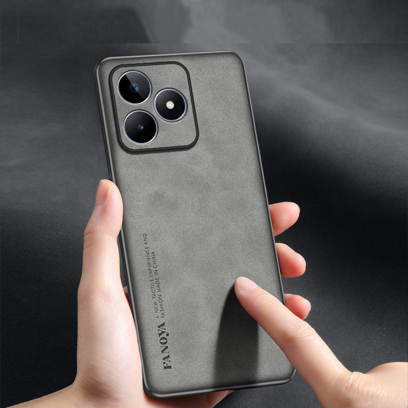Casing kulit Matte tahan gunca - Realme Note 50 ulasan dan harga