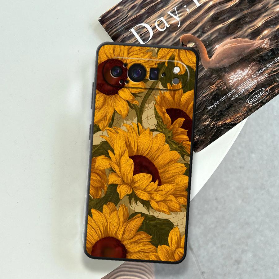 Casing Penutup Ponsel Sunflowe - Google Pixel 9 Pro ulasan dan harga