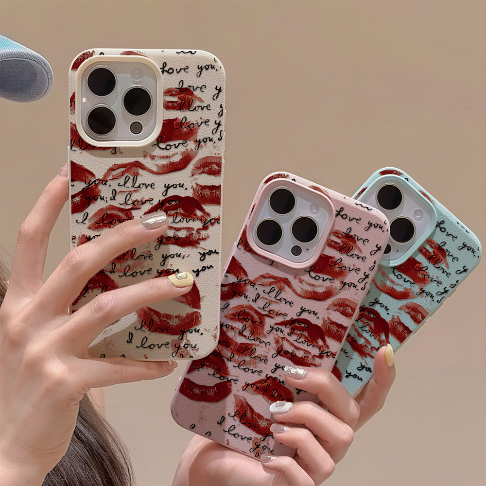 Casing Ponsel Kulit Merah Cera - Apple Iphone 16 ulasan dan harga