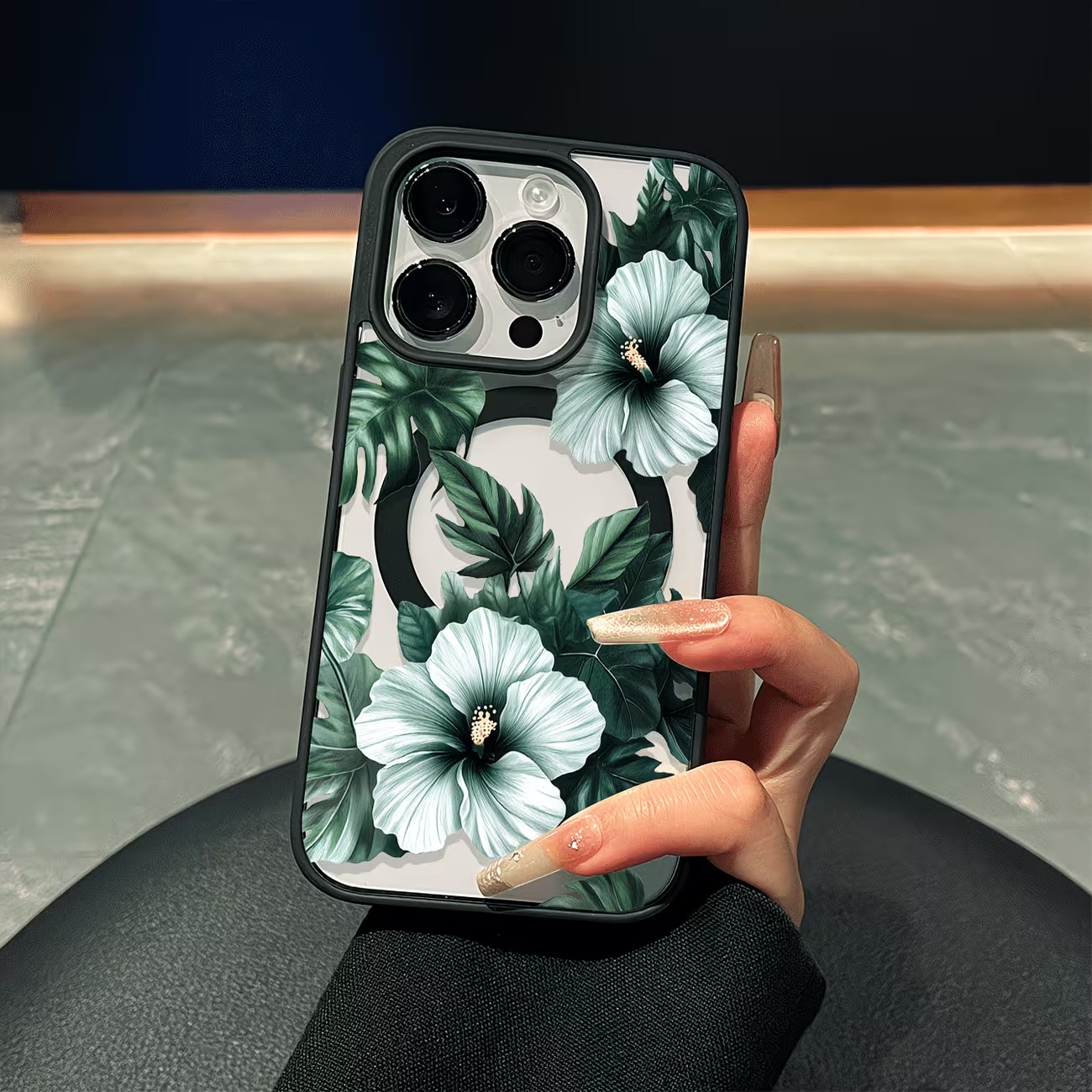 Casing Ponsel Motif Bunga Hija - Apple Iphone 15 ulasan dan harga