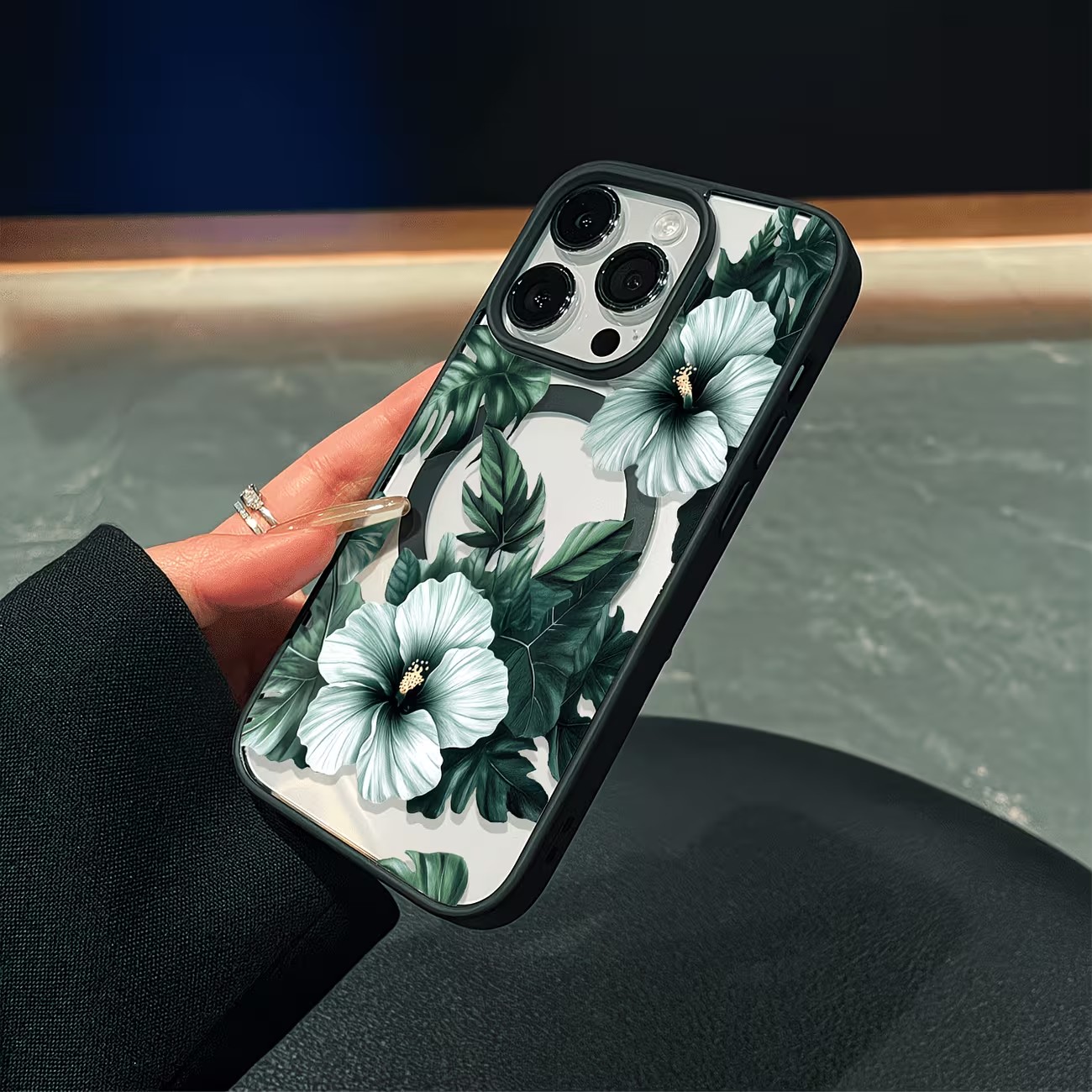 Casing Ponsel Motif Bunga Hija - Apple Iphone 15 ulasan dan harga