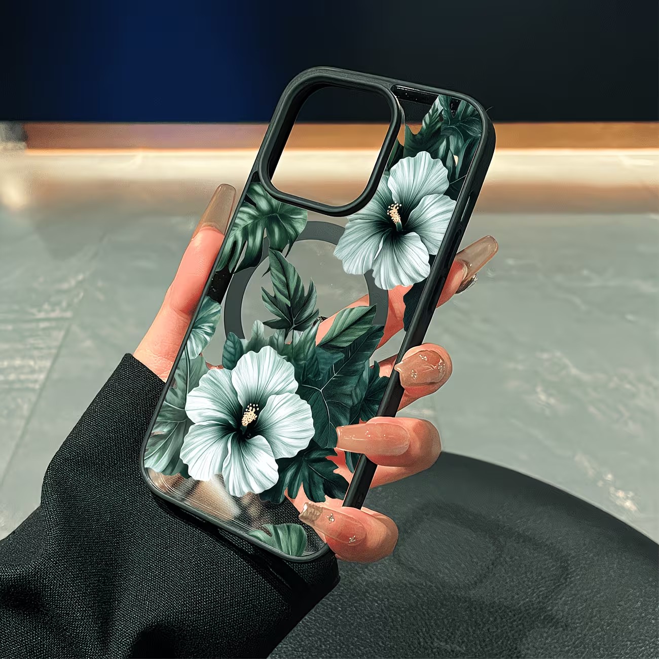Casing Ponsel Motif Bunga Hija - Apple Iphone 15 ulasan dan harga